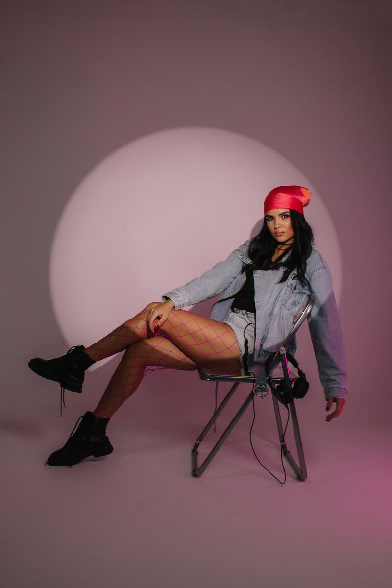 DJ Krutskaya промо фотосессия